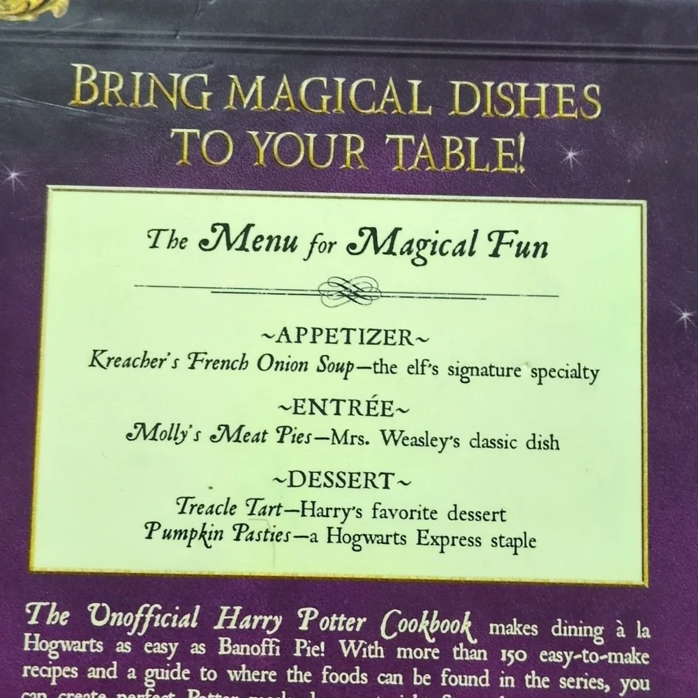 The Unofficial Harry Potter Cookbook Hardcover